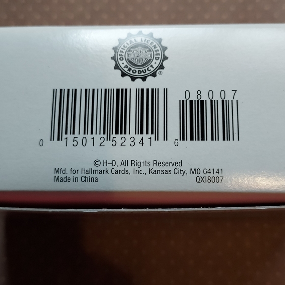 NWT Hallmark Harley-Davidson Ornament - Picture 3 of 6